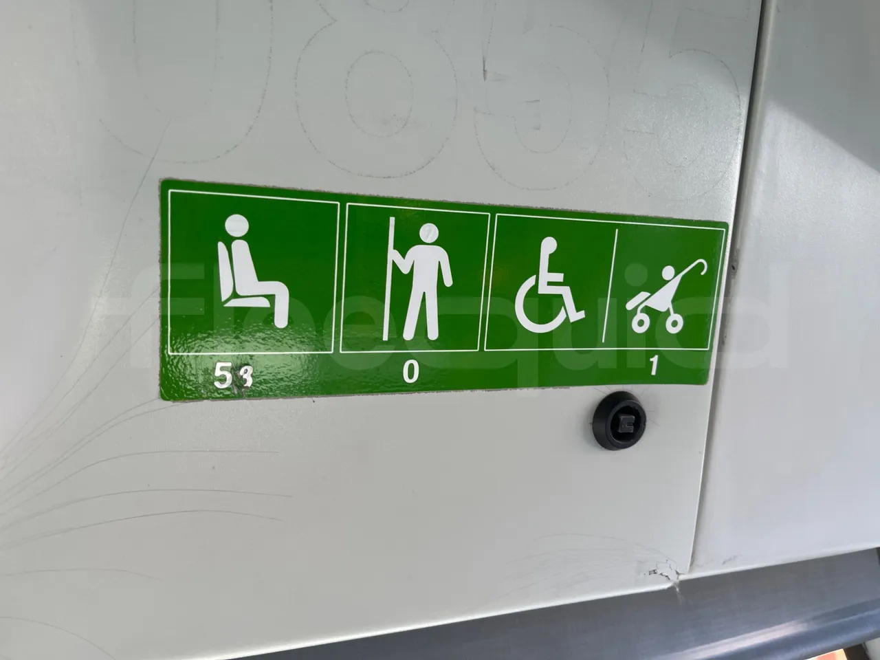 Irisbus 397E.12 ER C 33A ER - Euro5 - 243kW - 13.249mt - seat plate photo