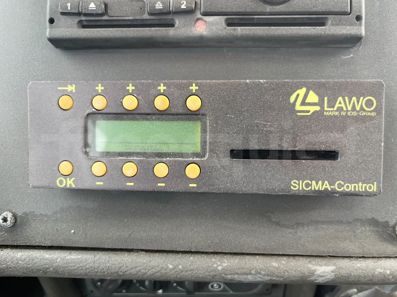 Scania Omnilink 12.00 -EUR5-206kW -12.000m - command unit indicators