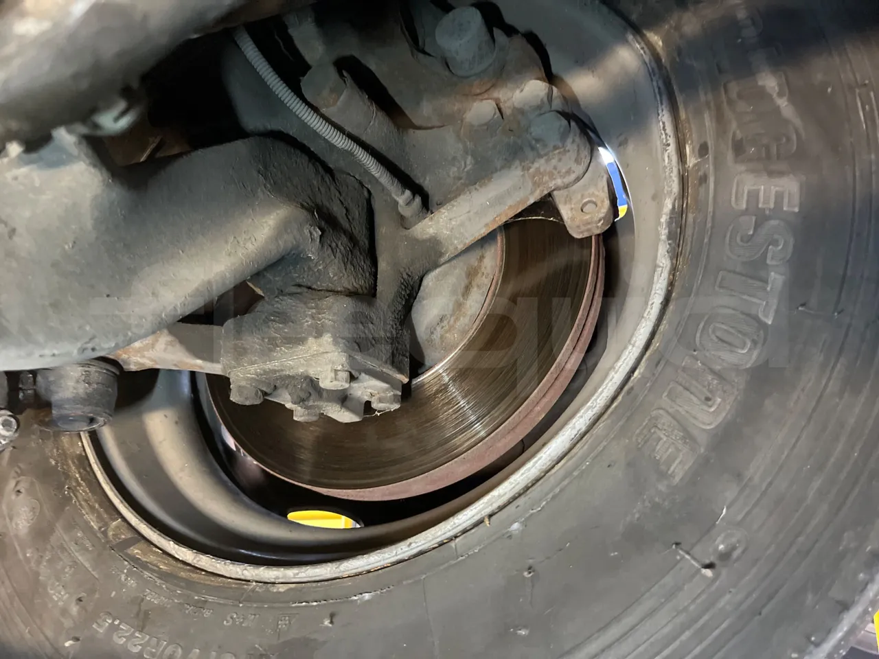 Scania Omnilink 12.00 -EUR5-206kW -12.000m - front discs left