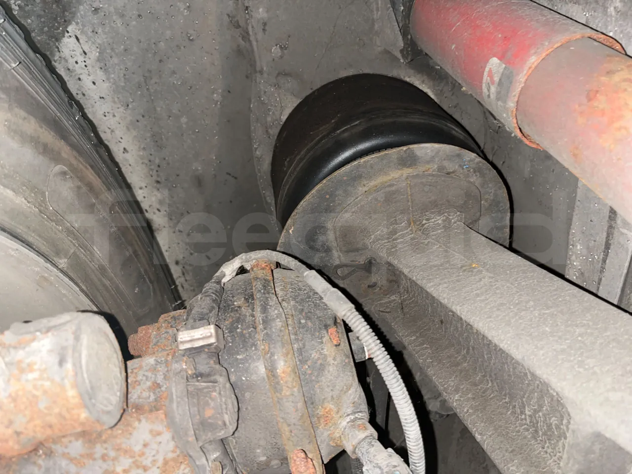 Scania Omnilink 12.00 -EUR5-206kW -12.000m - front shock absorbers left