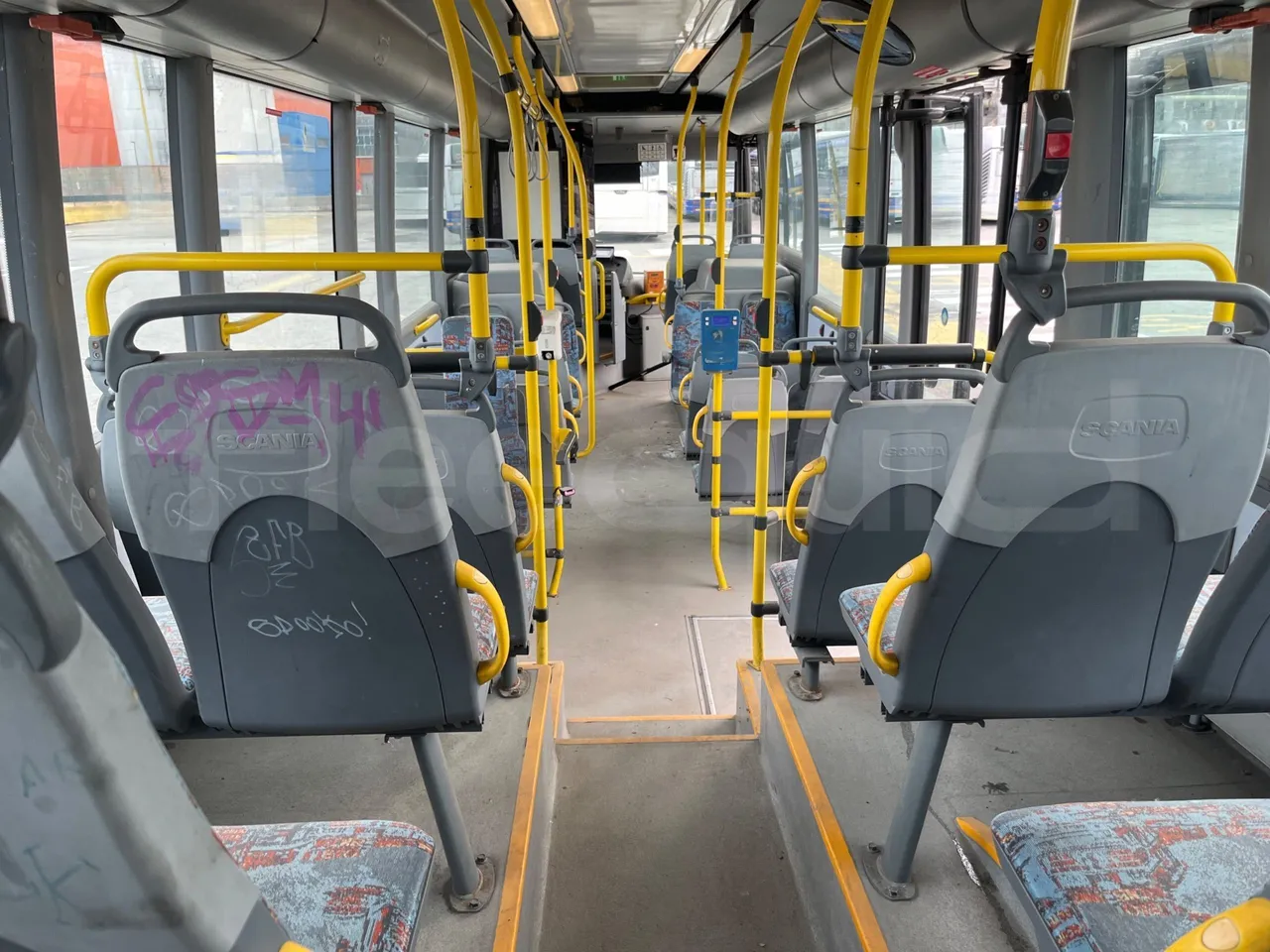 Scania Omnilink 12.00 -EUR5-206kW -12.000m - forward view all seats last row height