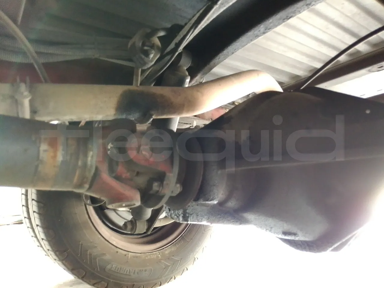 Iveco Daily A50C/19/H - EUR3 - 92kW -6.948m - axel 3 caliper brakes left