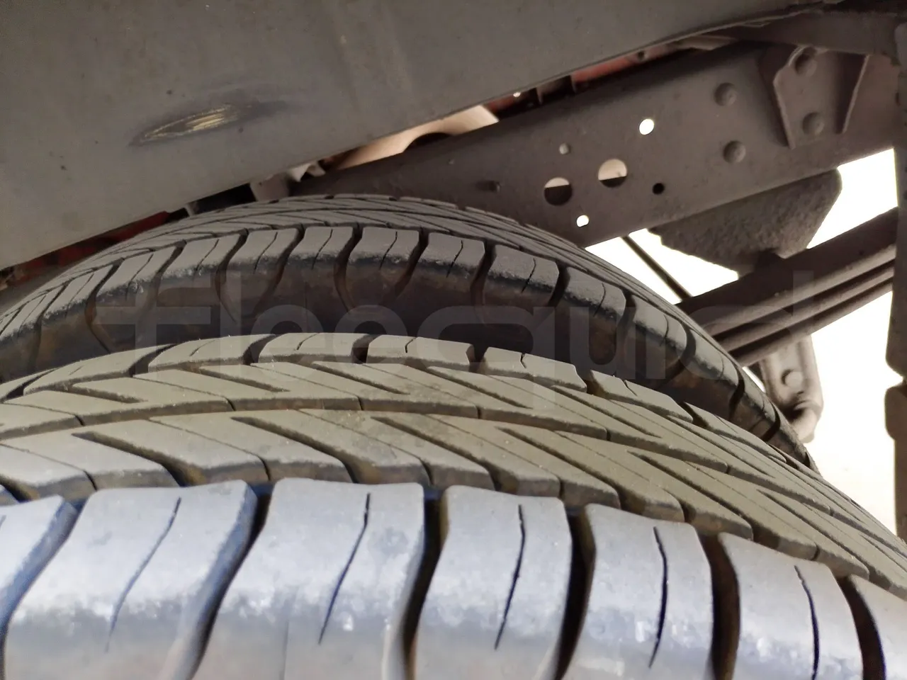 Iveco Daily A50C/19/H - EUR3 - 92kW -6.948m - tread condition second axle tires right
