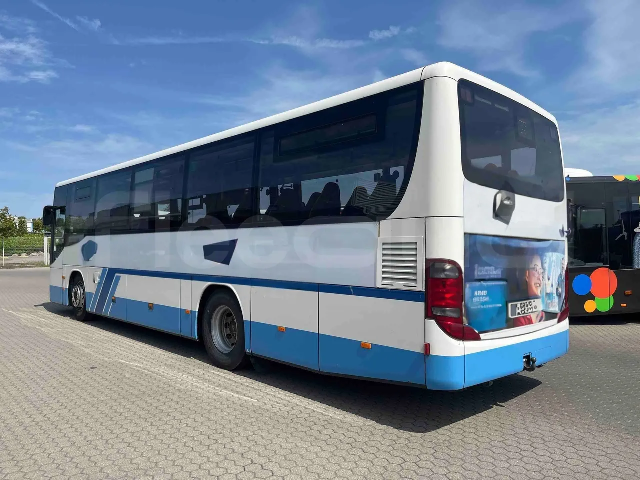 Setra S412 - 3/4 Rear Left Side