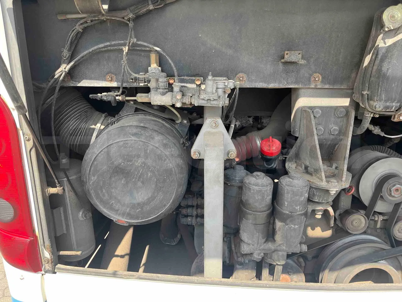 Setra S412 - Fire Suppression Nozzles