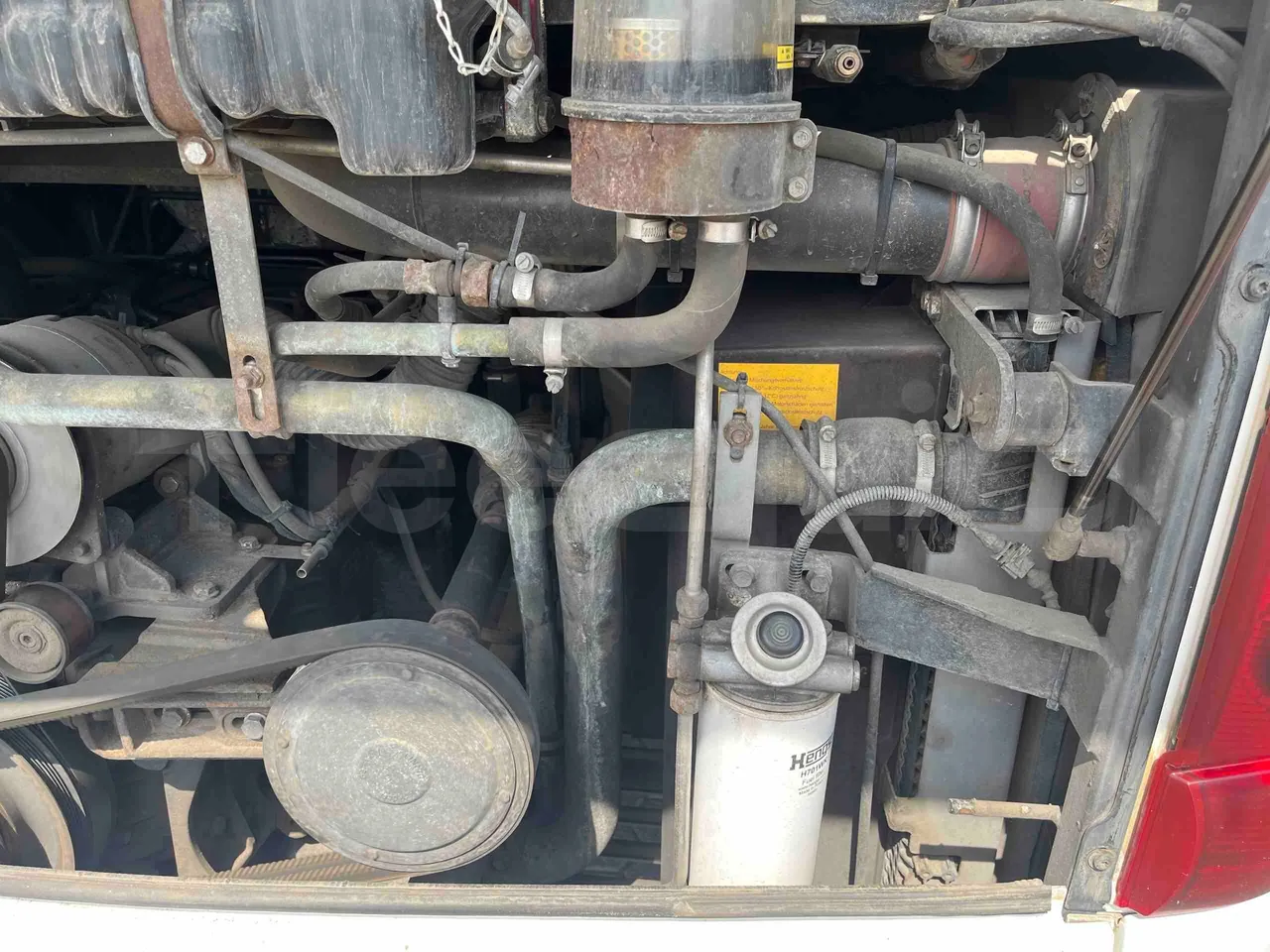 Setra S412 - Preheater