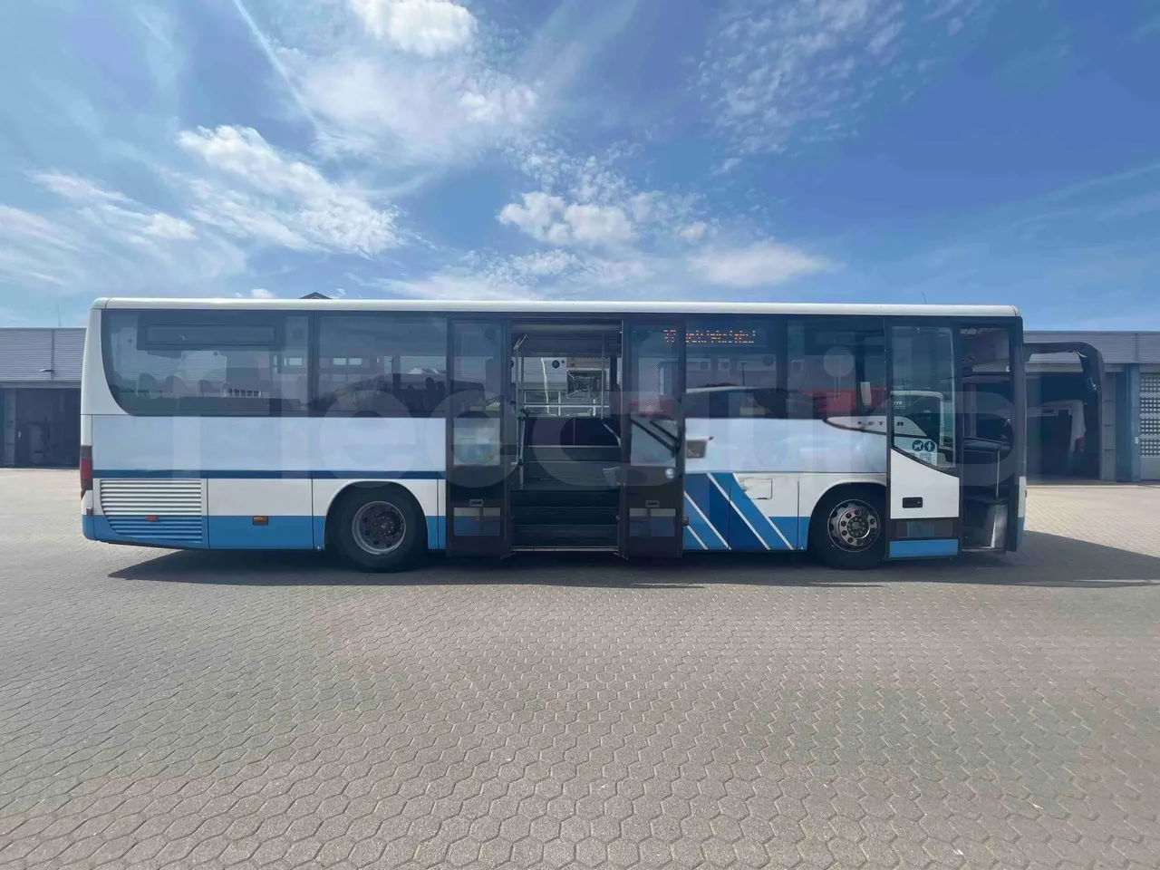 Setra S412 - Right Side Doors Open