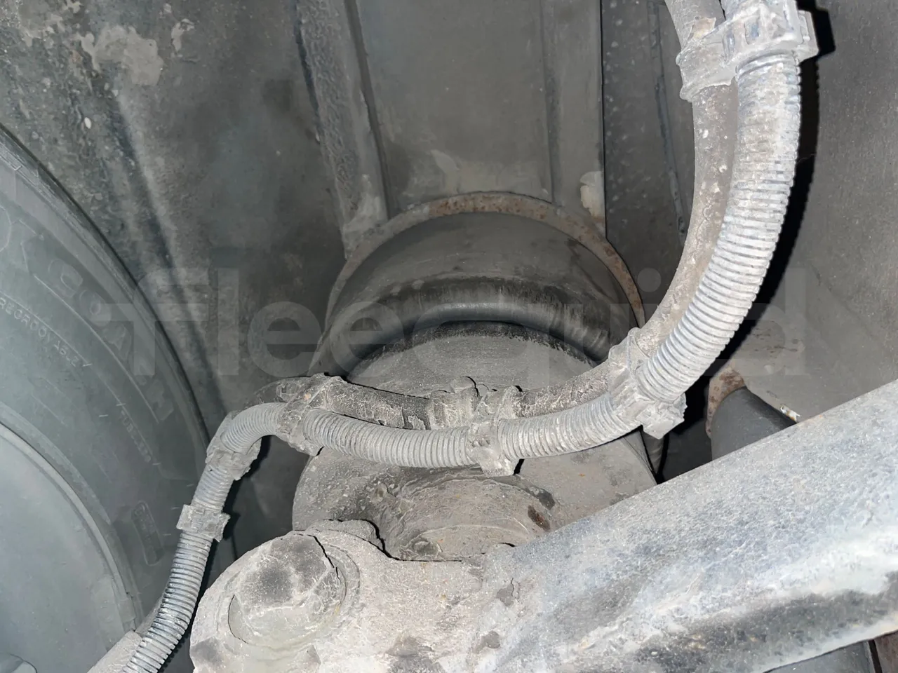 Neoplan Starliner N516SHD - EUR3 - 338kW - 12m - front air springs left