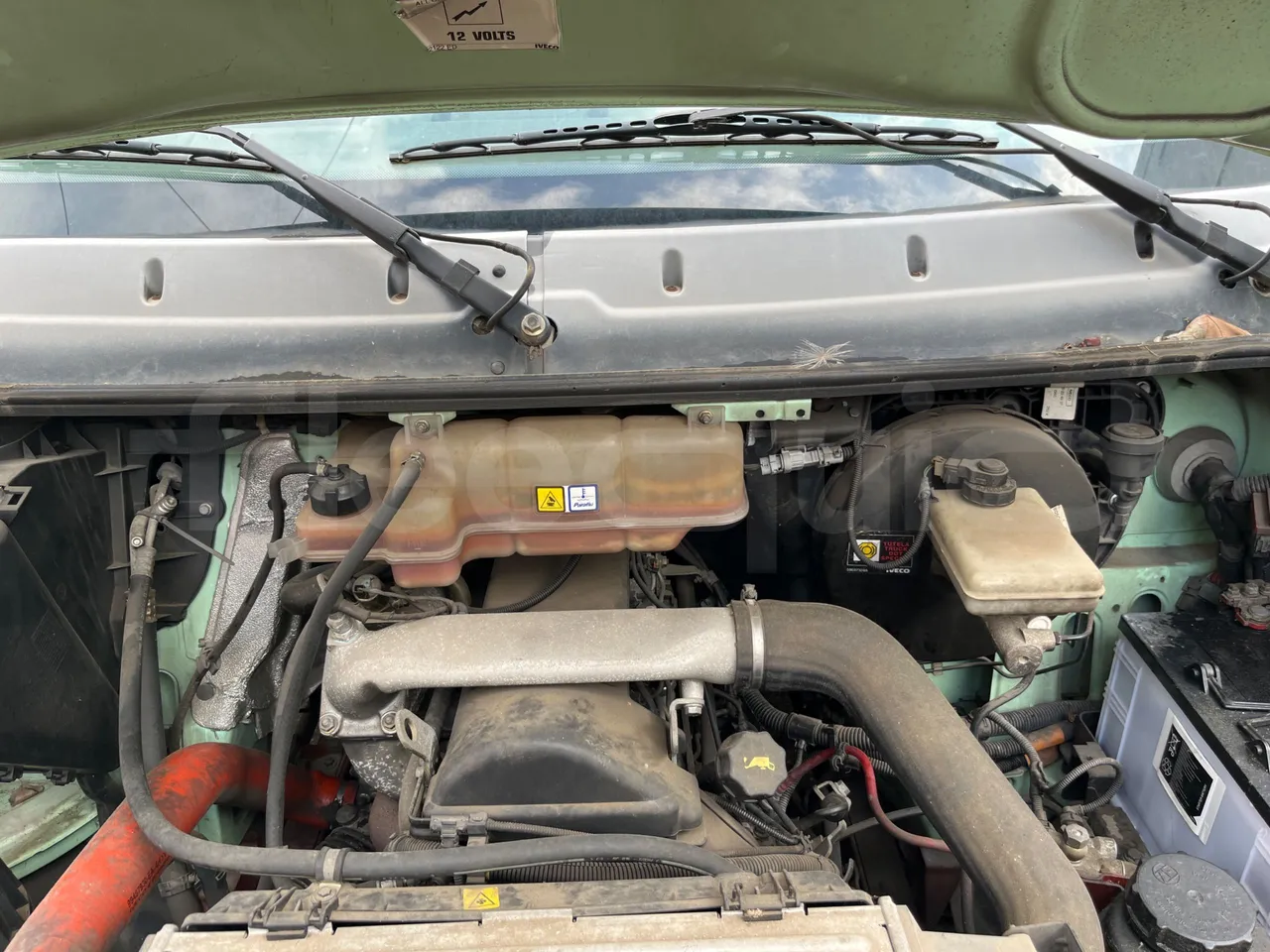 Iveco Bontempi 35C9A/ Euro 3 - 66.10 Kw - 6,248 Mt - rear hatch open (mandatory for bus to scrap)