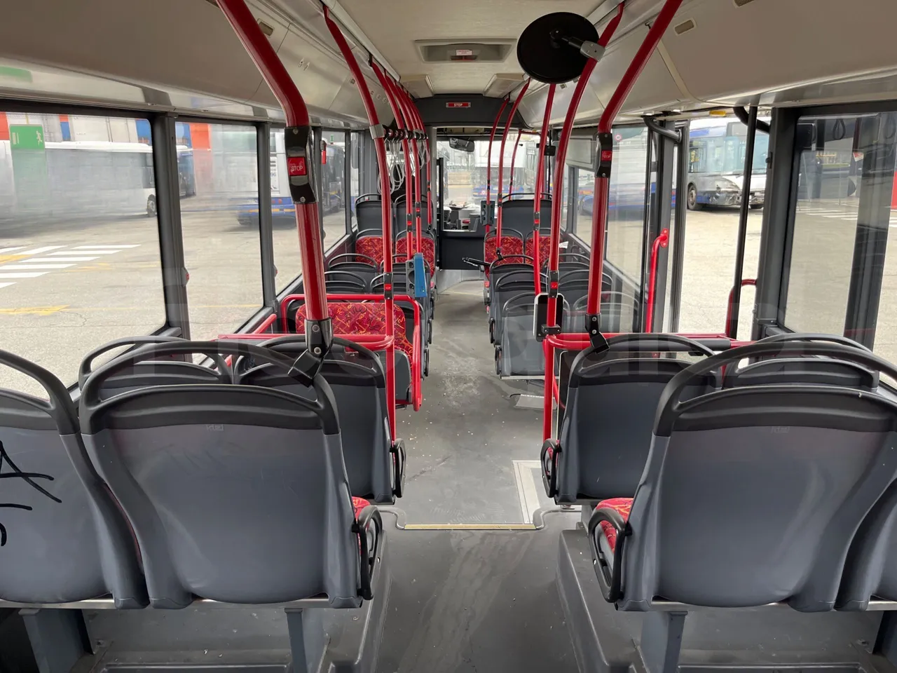 Vdl Citea LLE-120/255 405E1 - Euro6 - 182kW - 11.980mt - forward view all seats last row height