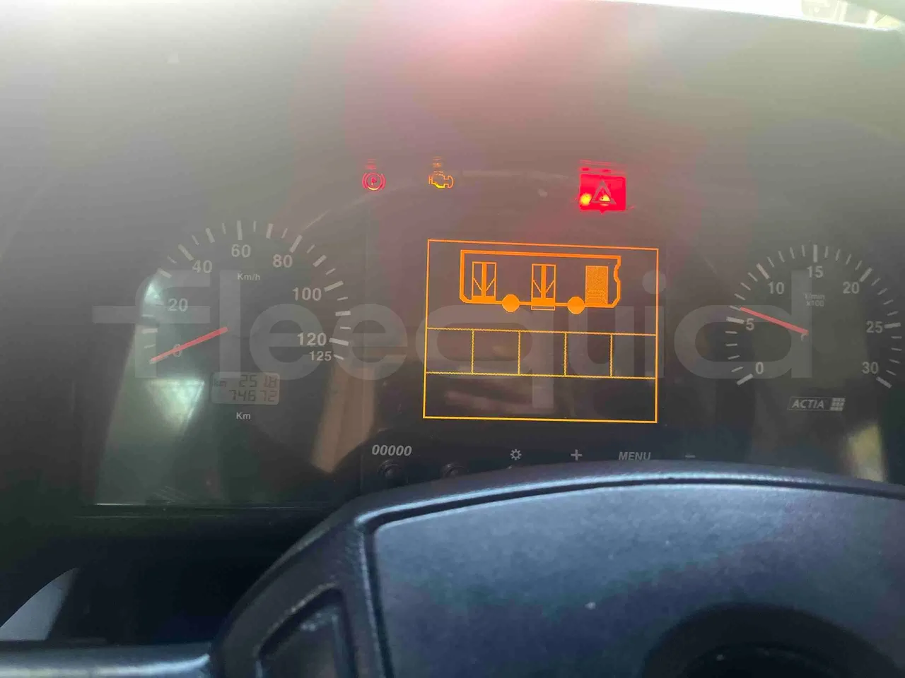 Iveco Citelis - buttons panels on