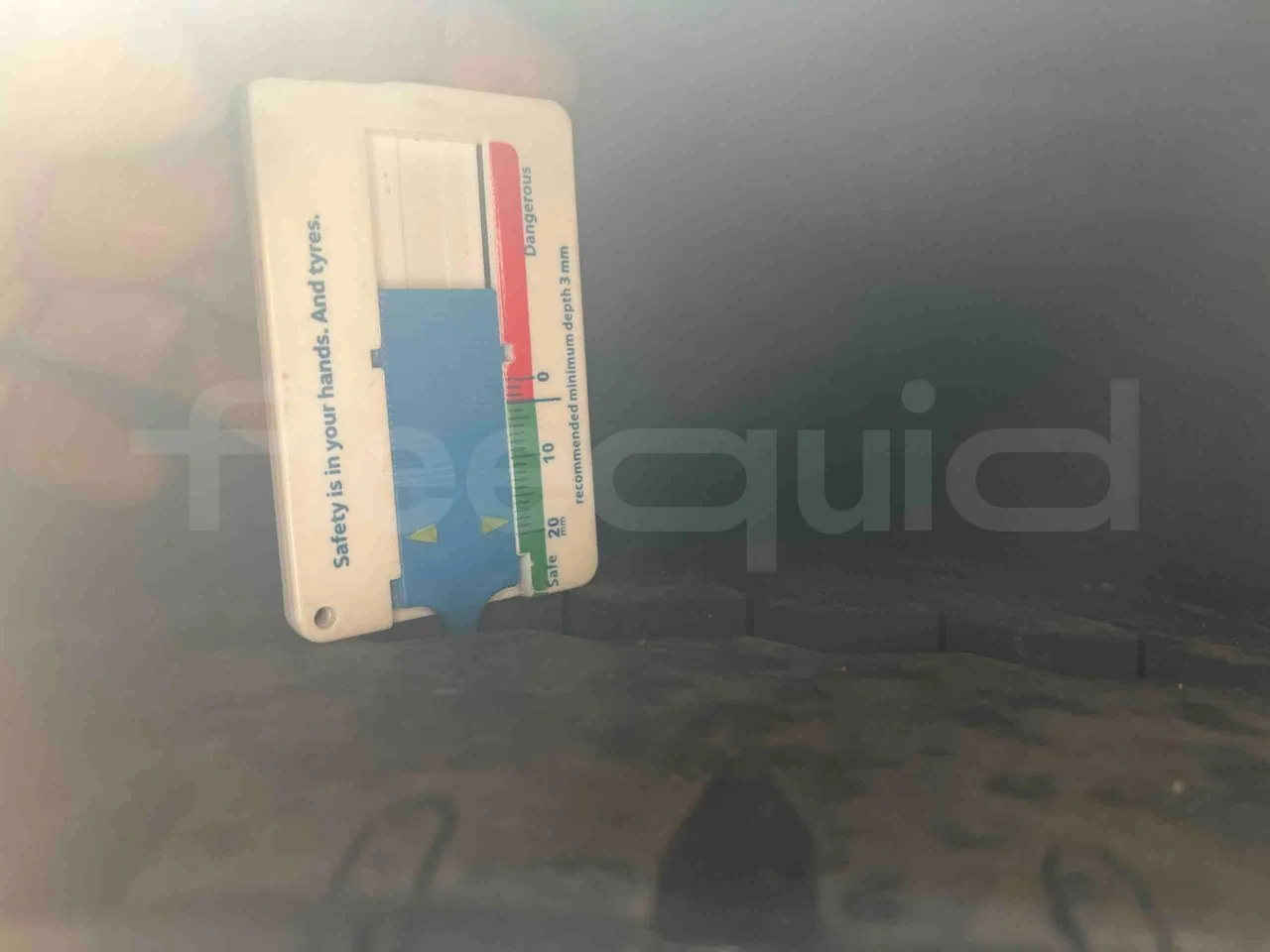 Iveco Citelis - front left tire measurements
