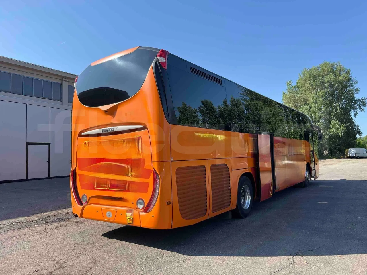 Iveco Magelys - 3/4 Rear Right Side Doors Open