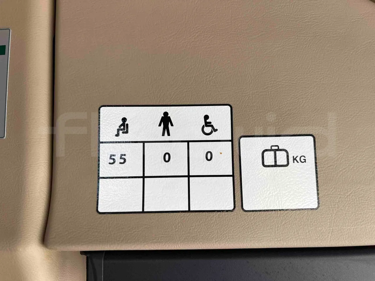 Iveco Magelys - Seats Plate