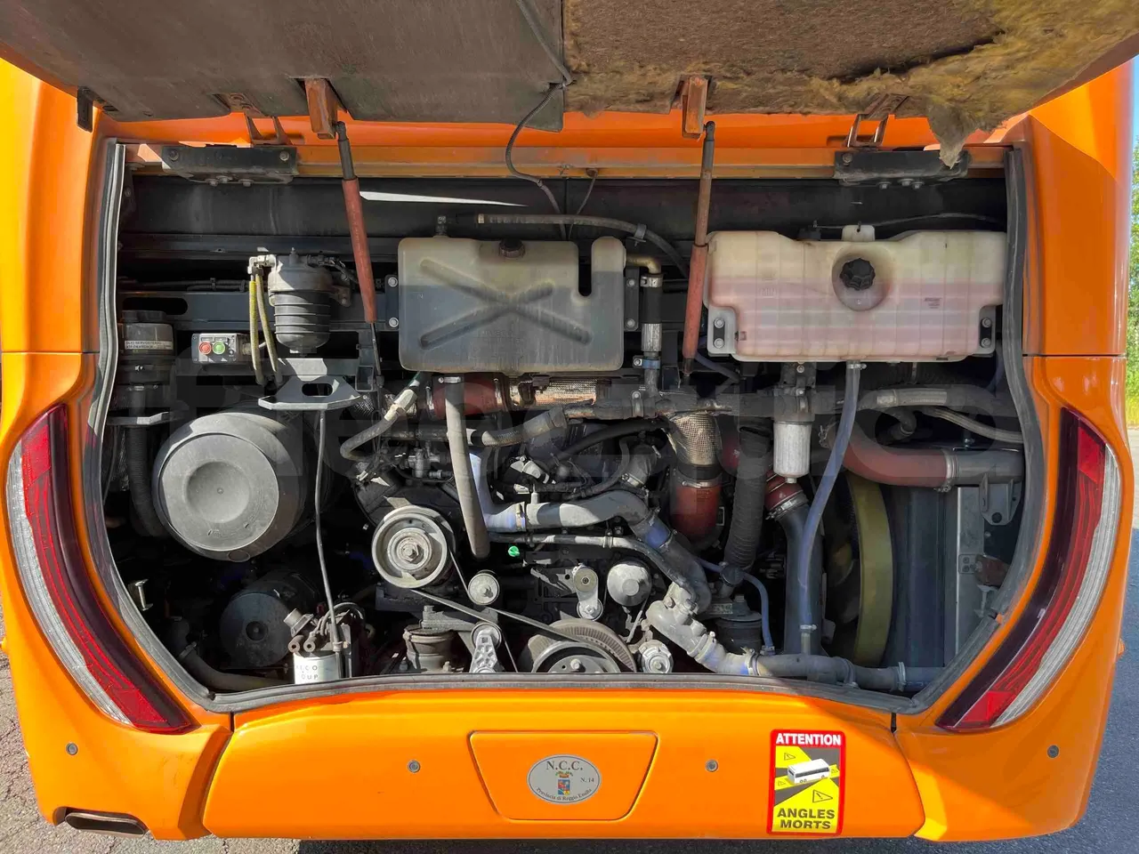 Iveco Magelys - Rear Hatch Open
