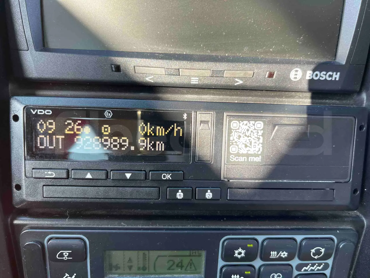Iveco Magelys - Tachograph