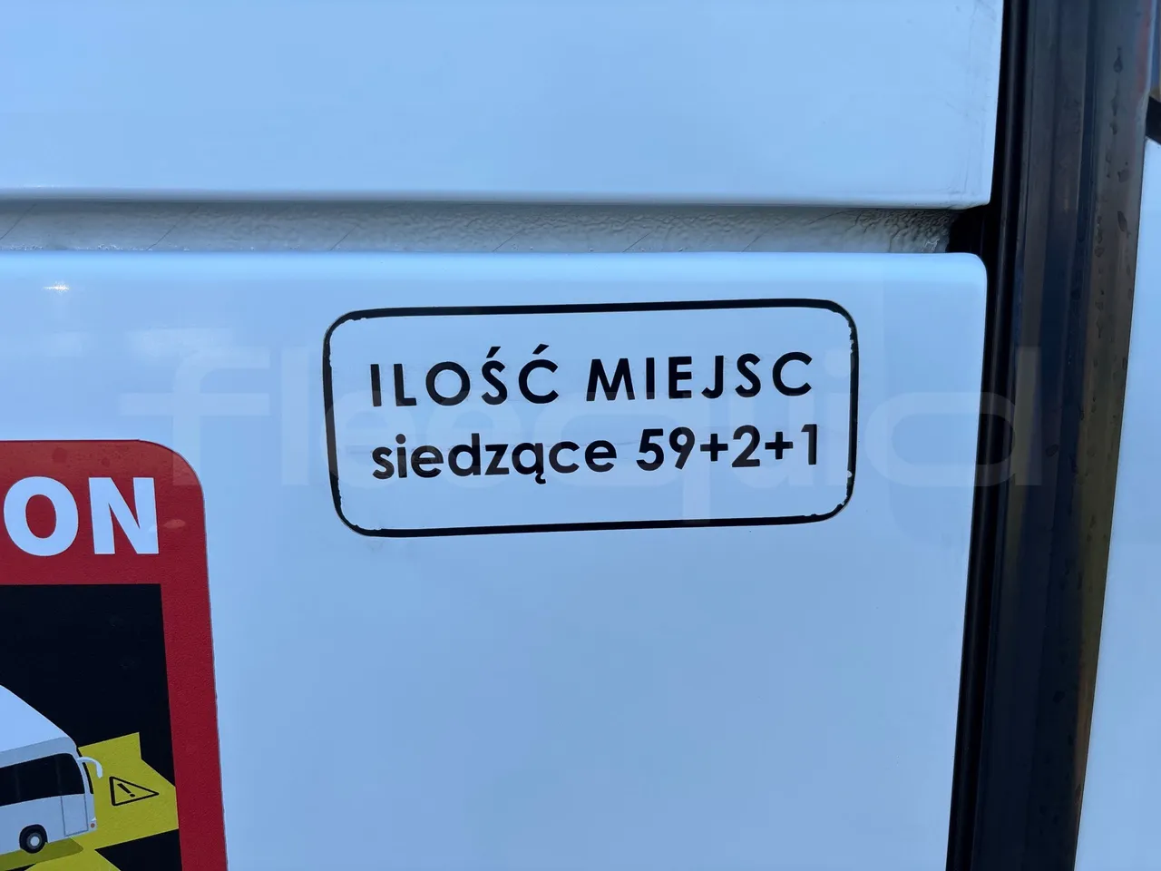 Setra S517 HD 41003 - EURO6 - 350kw - 14.165m - seat plate photo