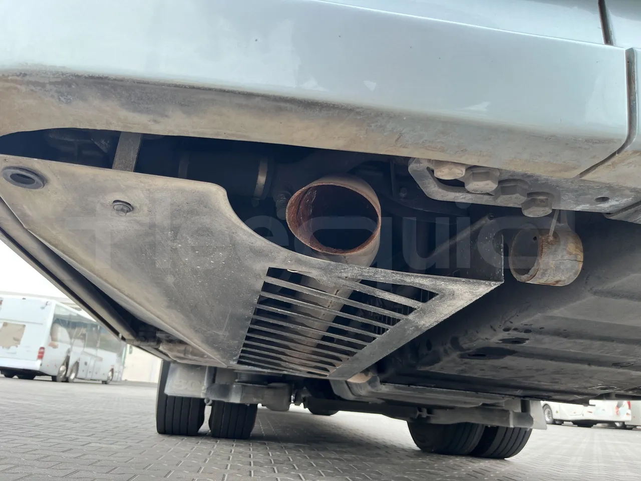 Scania Touring HD - Exhaust