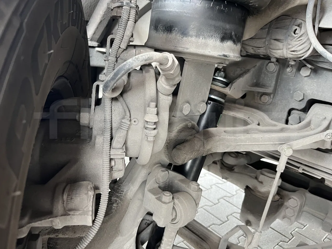 Scania Touring HD - First Axle Brake Calipers Right Side