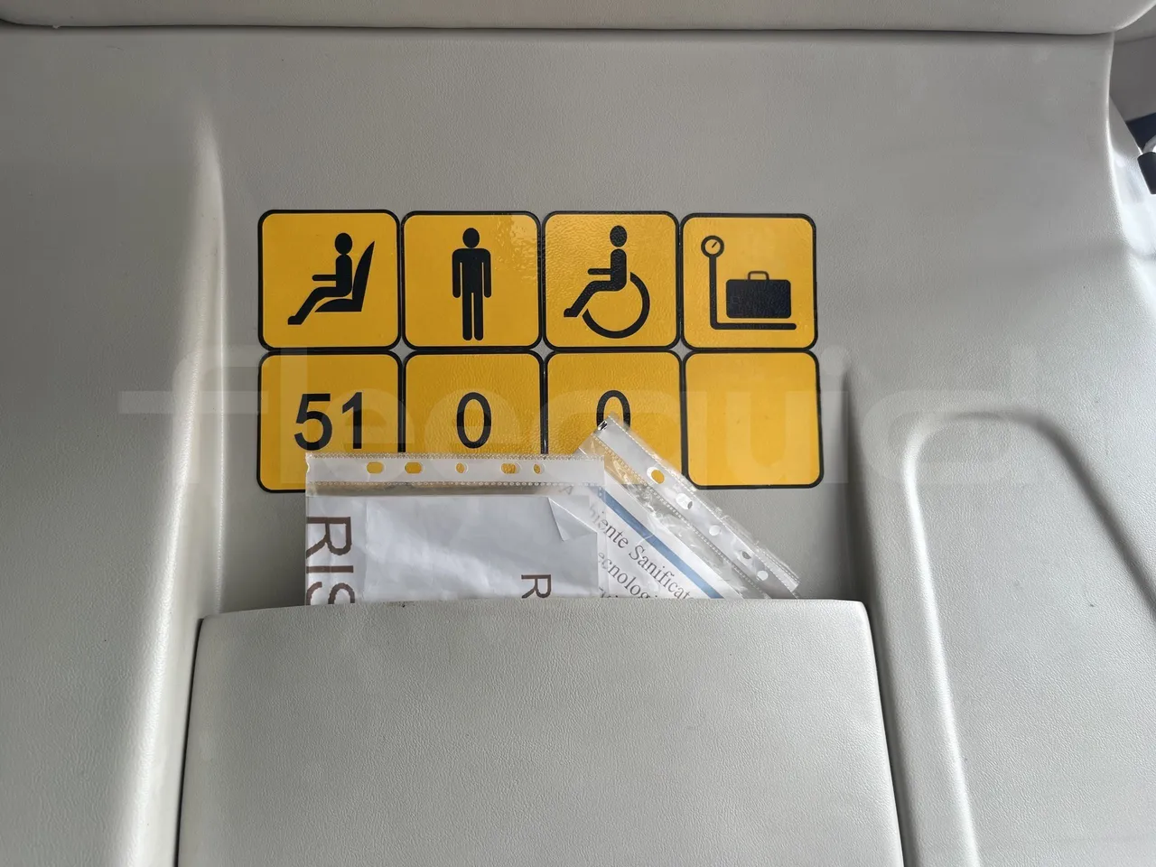 Scania Touring HD - Seats Plate