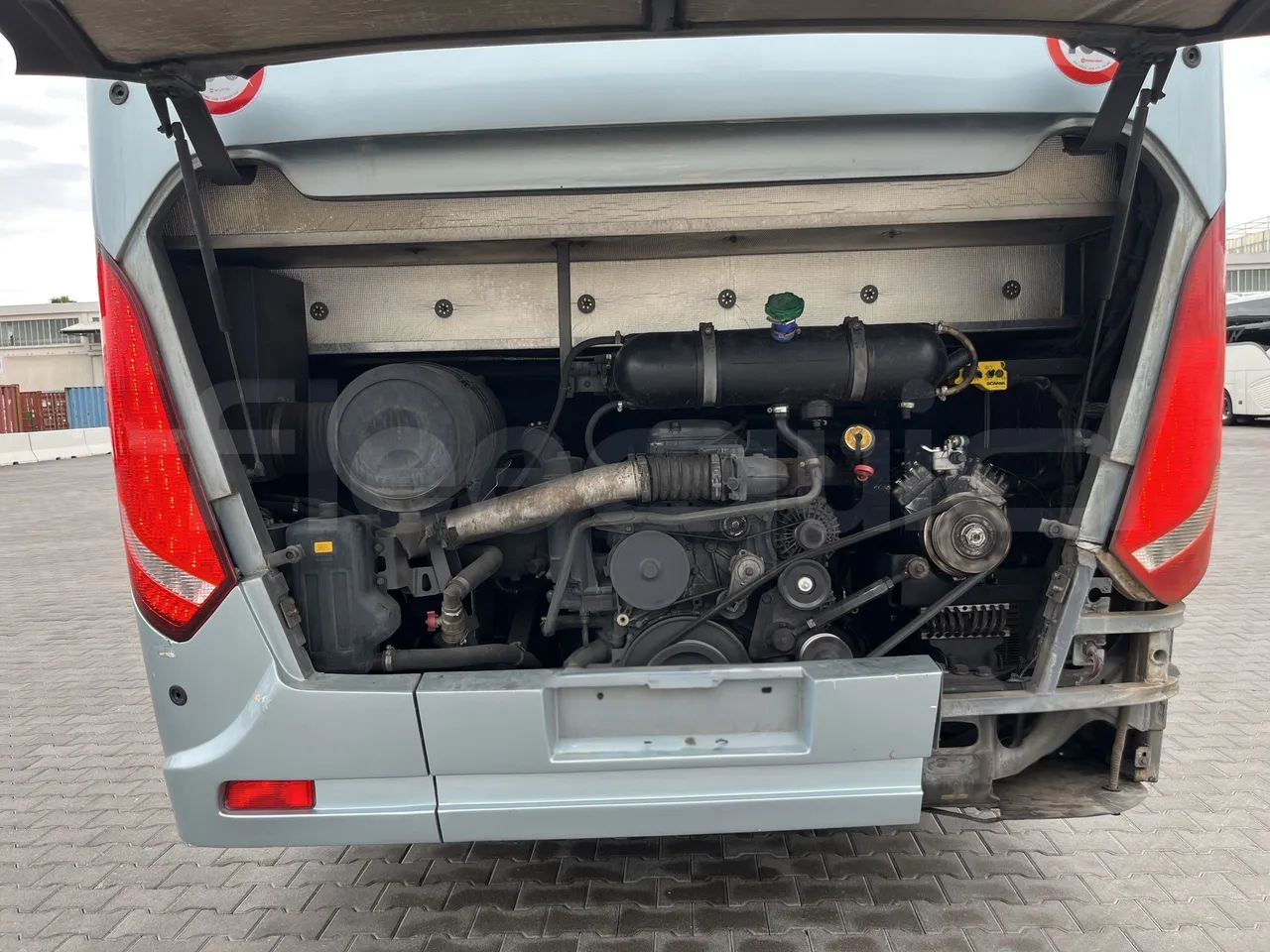 Scania Touring HD - Rear Hatch Open