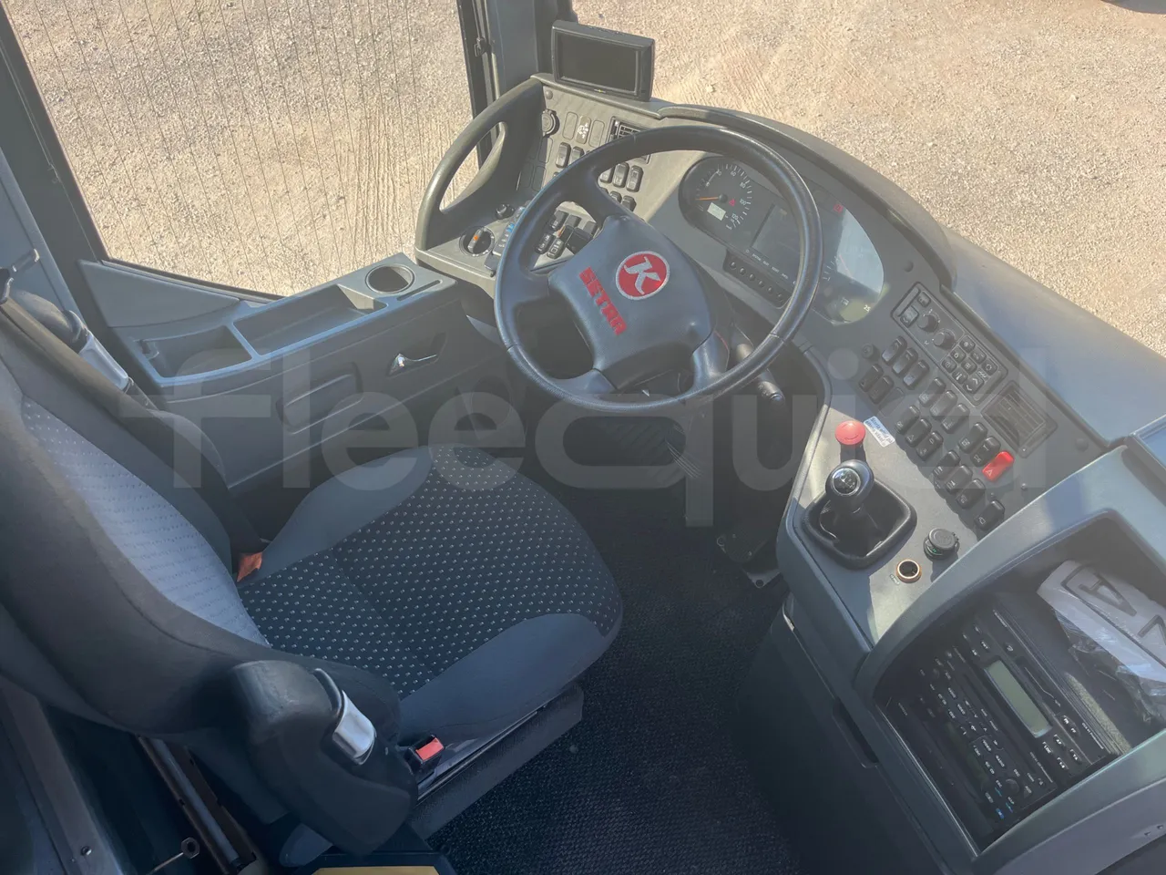 Setra S416 - buttons panels on