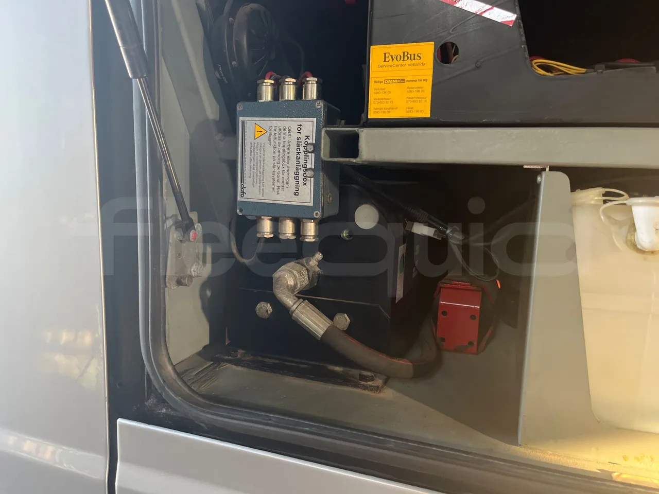 Setra S416 - fire extinguishing system