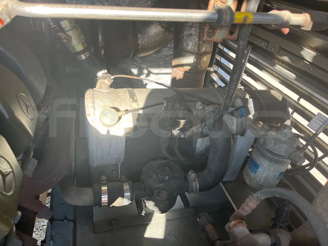 Setra S416 - preheater webasto photo