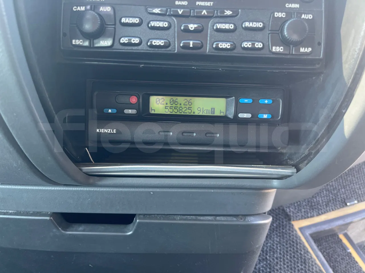 Setra S416 - Tachograph