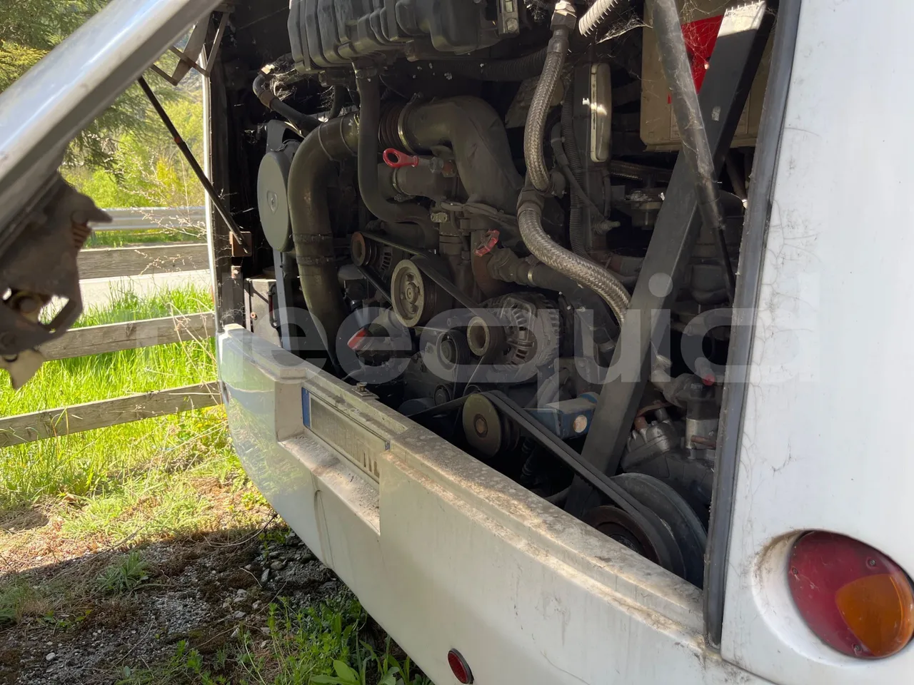 Bova B V Magiq 12.380 - EUR3 - 280kW - 12m - rear hatch open (mandatory for bus to scrap)