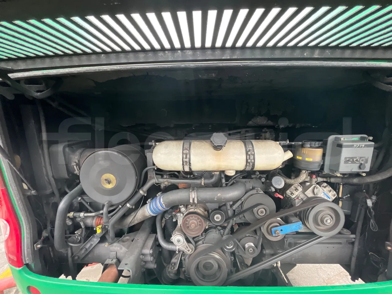 Scania KIB 4X2 KIB4X2 - Euro 4 - 309 kW - 12.92m - rear hatch open