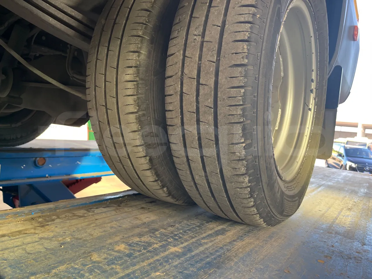 Iveco Daily 50C14N - EUR6 - 100kW - 6,048m - tread condition second axle tires left