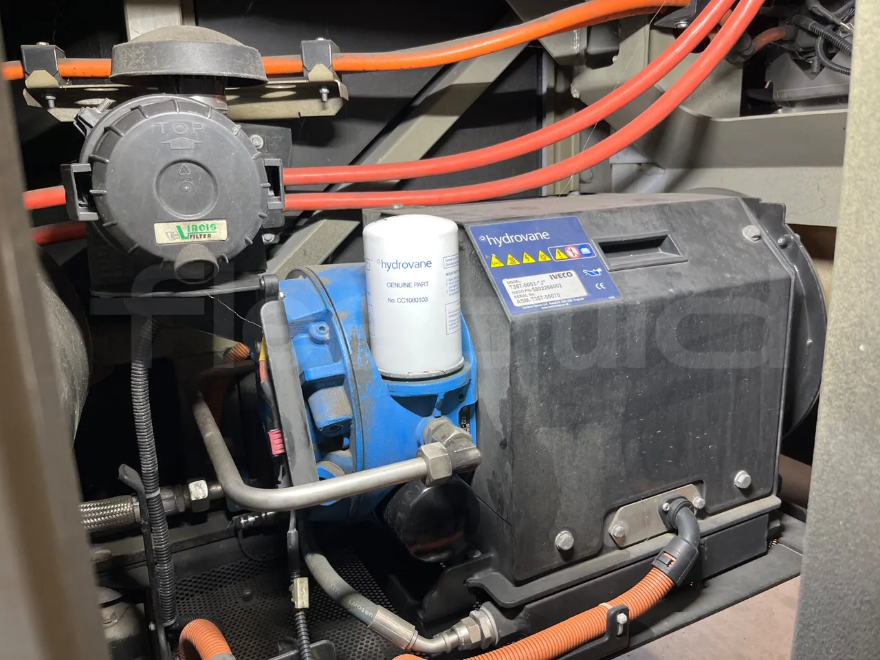 Heuliez GX 337 ELEC 6X26TN -EUR6 -121kW-12.06m - fire extinguishing system