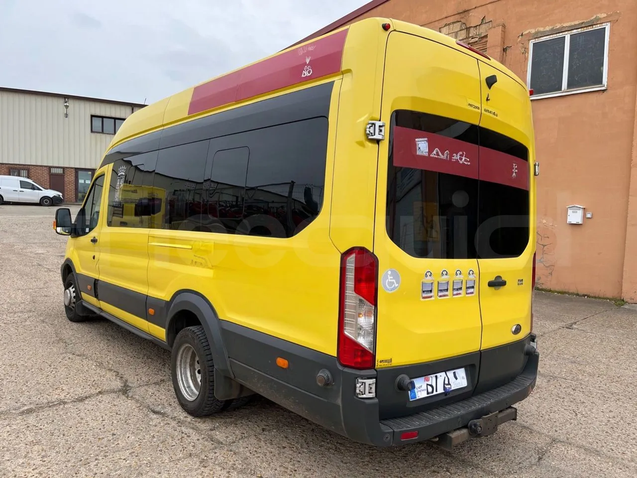 Ford Transit FBD -  Euro6 - 114kW - 6.704mt - 3/4 left rear side