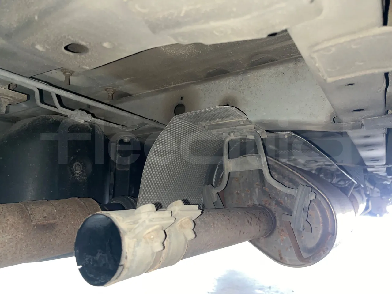 Ford Transit FBD -  Euro6 - 114kW - 6.704mt - exhaust photo