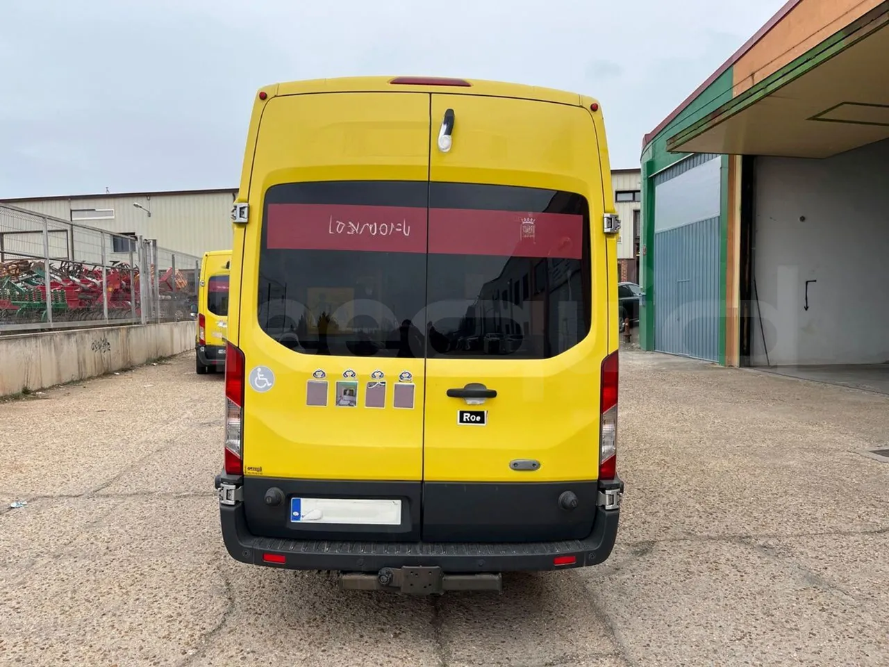 Ford Transit FBD -  Euro6 - 114kW - 6.704mt - rear hatch closed