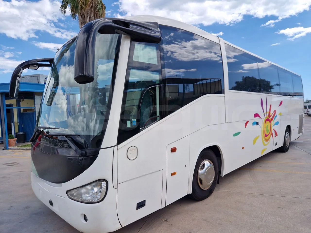 Irizar Scania K380EB - EUR4 - 279kW - 12m - 3/4 front left (mandatory for bus to scrap)