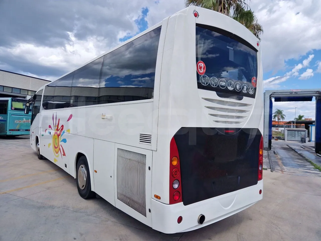 Irizar Scania K380EB - EUR4 - 279kW - 12m - 3/4 left rear side