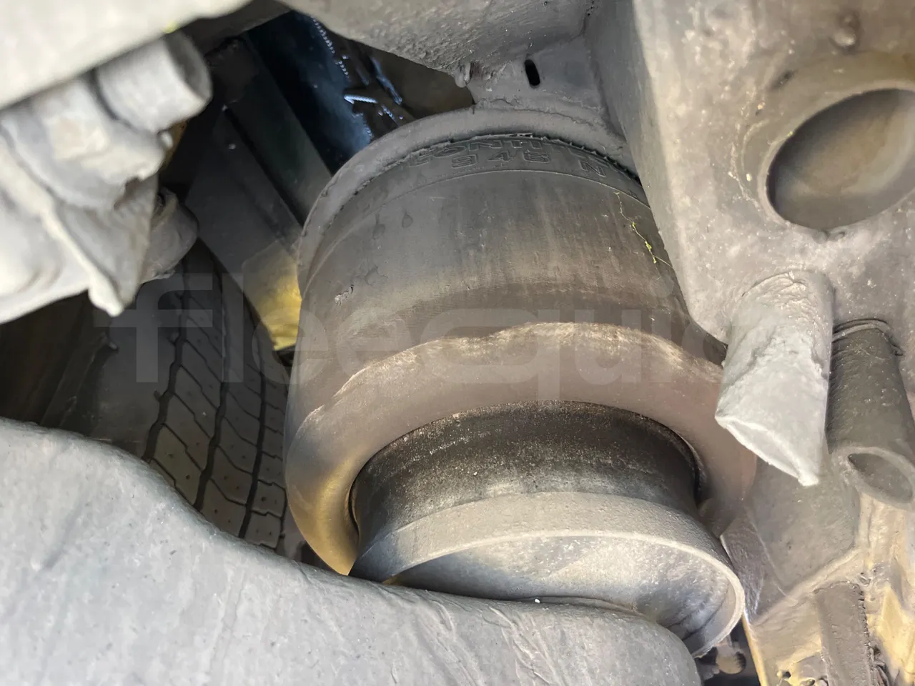 Setra S531 DT - EUR6 - 375kW - 14m - axel 2 air springs 1 left