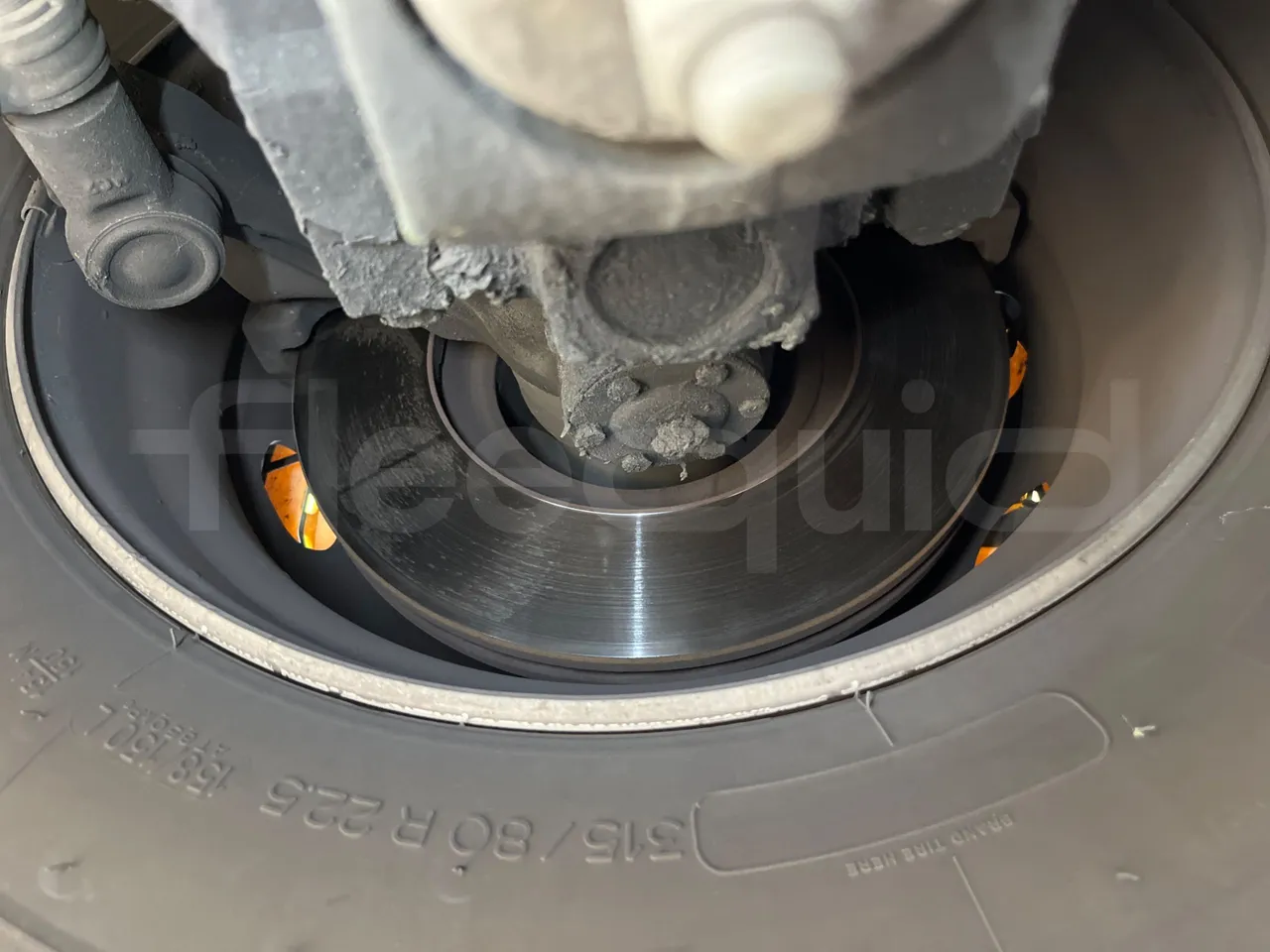 Setra S531 DT - EUR6 - 375kW - 14m - front discs left