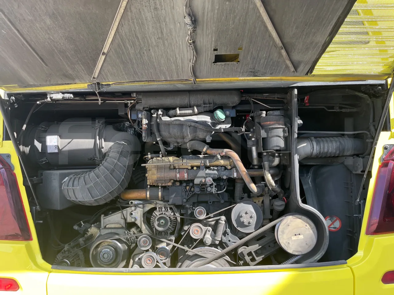 Setra S531 DT - EUR6 - 375kW - 14m - rear hatch open