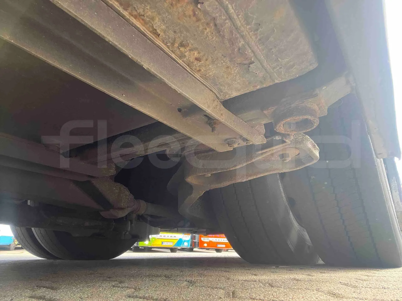 Solaris Urbino - First Axle Shock Absorbers Left Side
