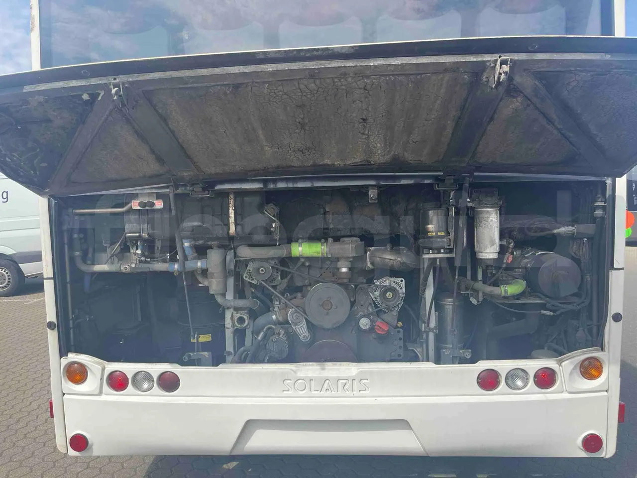 Solaris Urbino - Rear Hatch Open