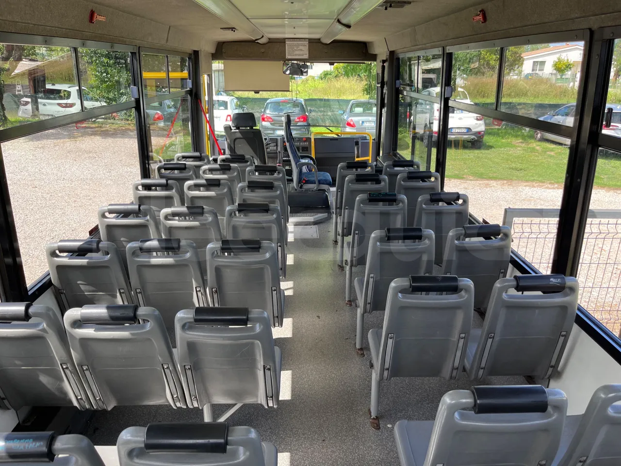 Iveco Cacciamali C5057 -EUR3 - 154kW-8.28m - forward view all seats last row height
