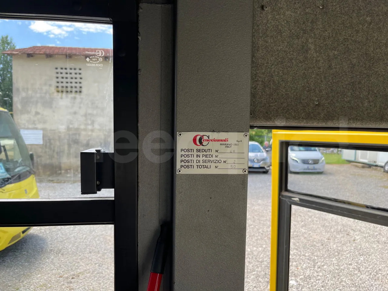 Iveco Cacciamali C5057 -EUR3 - 154kW-8.28m - seat plate photo