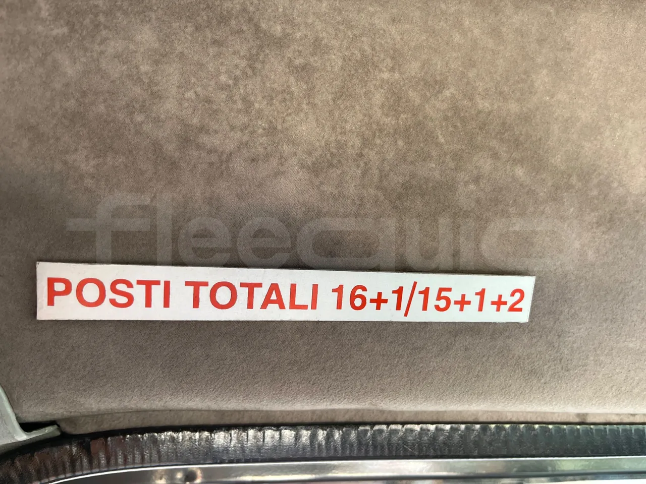 Mercedes-Benz Sprinter AGMB 416CDI/ Euro 3 - 115kW - 6.995 Mt - seat plate photo