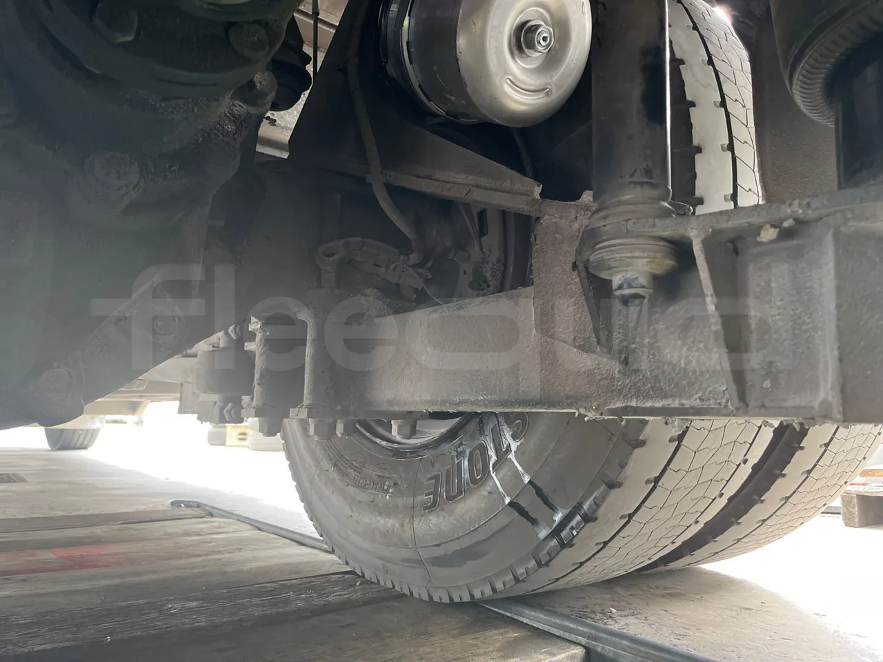 Setra S328 DT - EUR2 - 385kW -12m - axle 3 left side