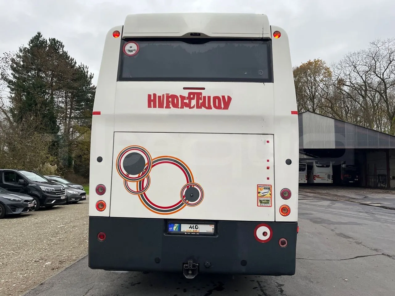 Vdl Bova Futura FHD 127-365T ES - rear hatch closed