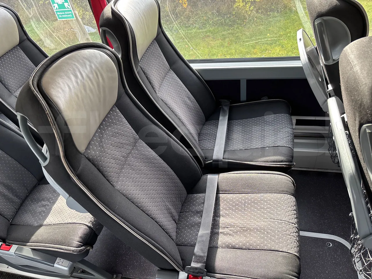 Setra S431 DT - EURO5 - 375kwH - 13.89m - central seat safety belt