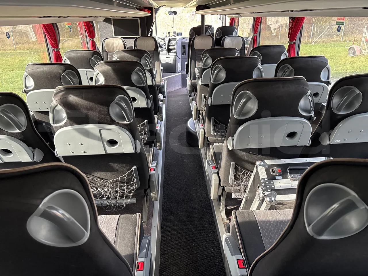 Setra S431 DT - EURO5 - 375kwH - 13.89m - forward view all seats last row height